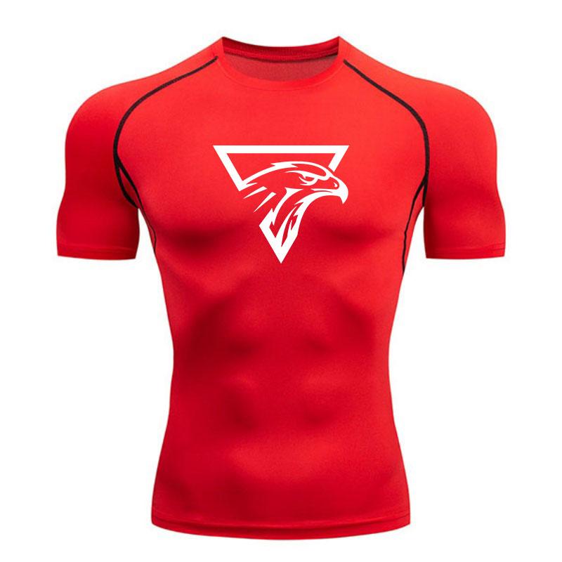Men's Compression Athletic T-Shirt, Quick Dry Breathable Spo