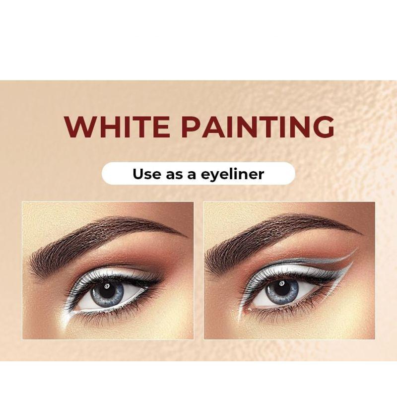 BEAUTY GLAZED - Long-Lasting White Gel Eyeliner - 2 Types