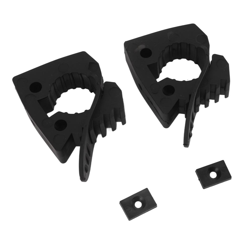 2PCS Shovel Holder Mount Rubber Quick Release Shovel Clamp Mount Bracket Fit for 1 1/7 Inch To 1