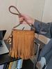 Autumn/Winter Retro Suede Tassel Ethnic Crossbody Bag