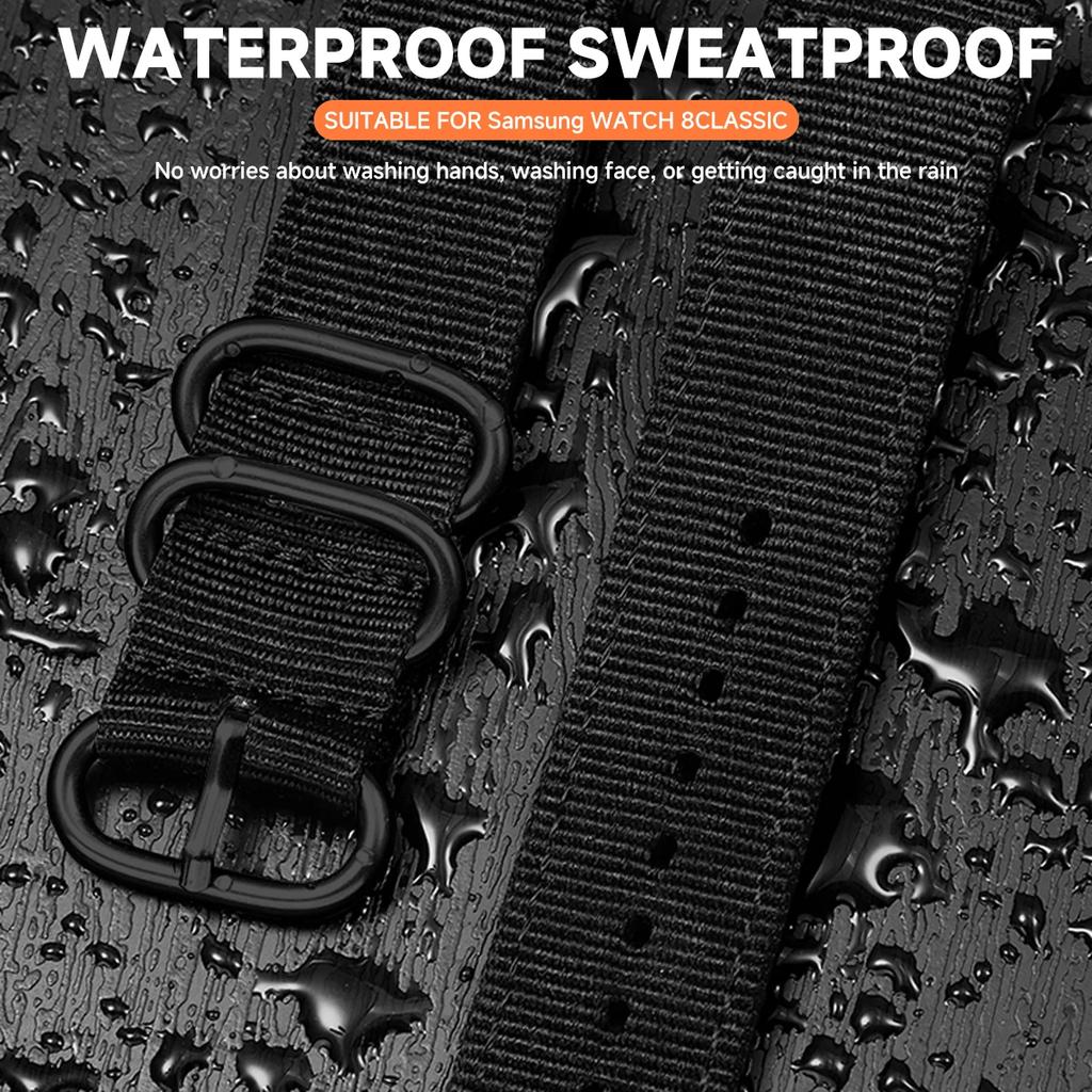 Nylon Strap For Samsung Galaxy Watch 8 Sports Replacement Watchband Bracelet Watch8 Classic/Watch Ultra2 40mm 44mm Correa Straps