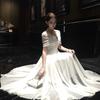 One Dress and More Summer Dress, White Moonlight Tube Top, Mesh, Big Pendulum Dress