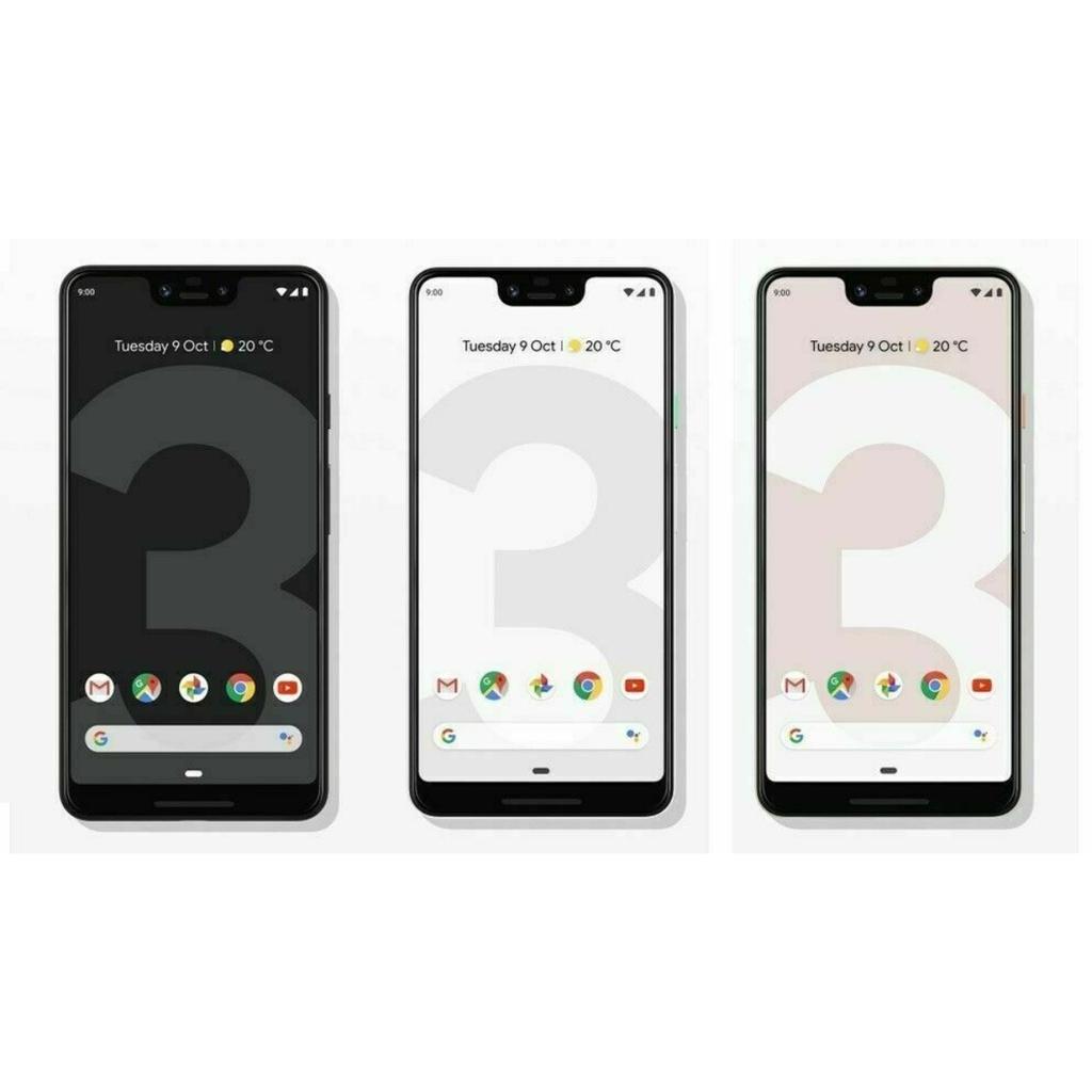 Odnowiony Google Pixel 3 XL Oryginalny 4 GB RAM 64/128 GB ROM Odblokowany Smartfon LTE 3430 mAh