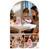 Miniature Reborns Pig Doll Figurine 5PCS Sensory Animal Figure Doll Nursing Toy For Children Indoor Outdoor Pretend Play