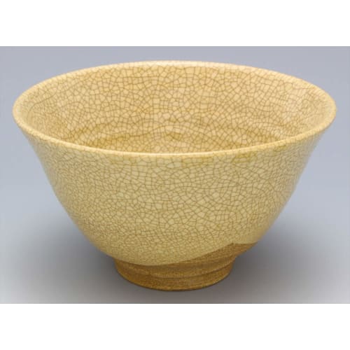 Seto ware "Sanji Gosan" Matcha Bowl, Approx. 14cm diameter x 8cm height, Seto Karatsu Pottery, Made in Japan, 139-0027