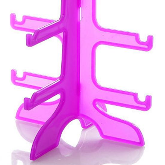 Brillenständer, 4 Sonnenbrillen-Organizer, stabil, bruchsicher, tragbar, Brillenständer, einfach zu montieren, zur Aufbewahrung von Brillen und Sonnenbrillen