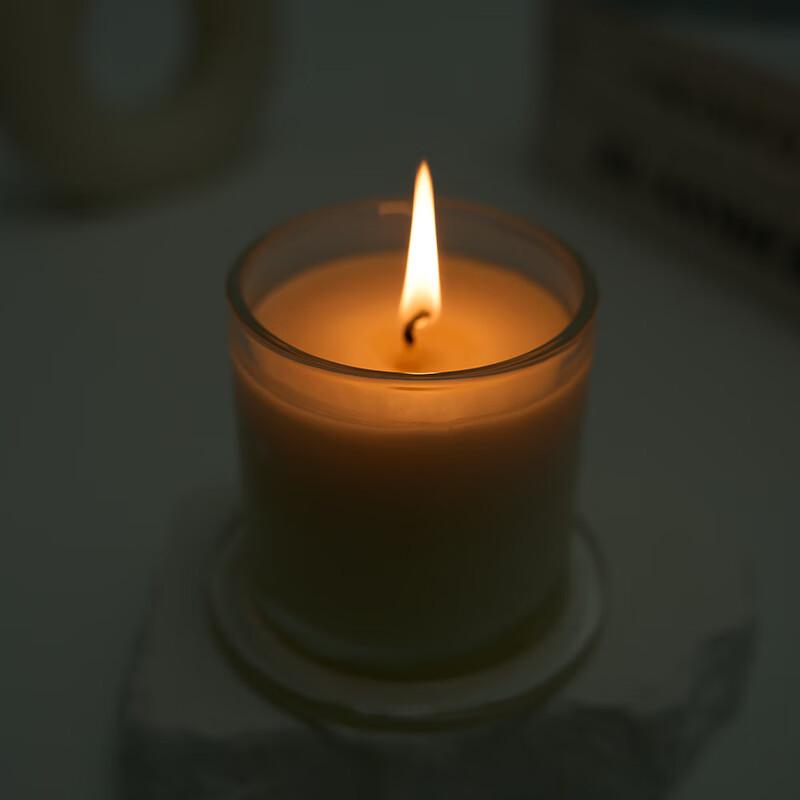 Freesia Scented Candle in Glass Bell Jar with Lid