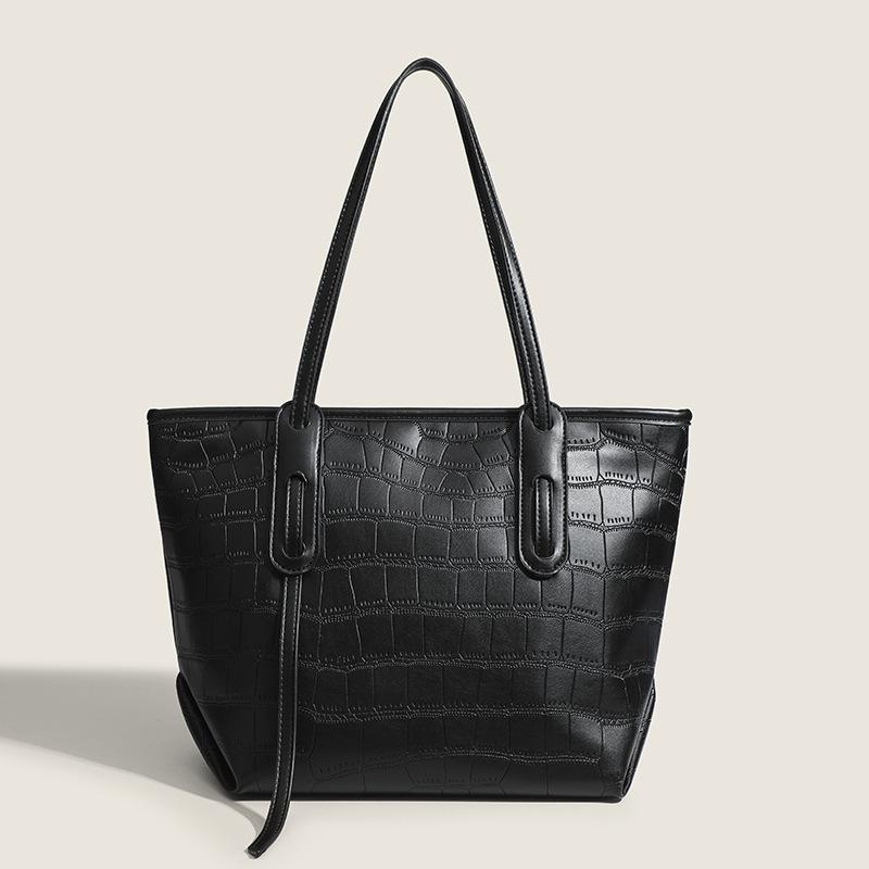 

Large capacity fashion commuter tote bag high sense versatile shoulder bag