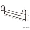 Toho Corporation Clothes Storage Up Hangers, Set of 2 (White)
