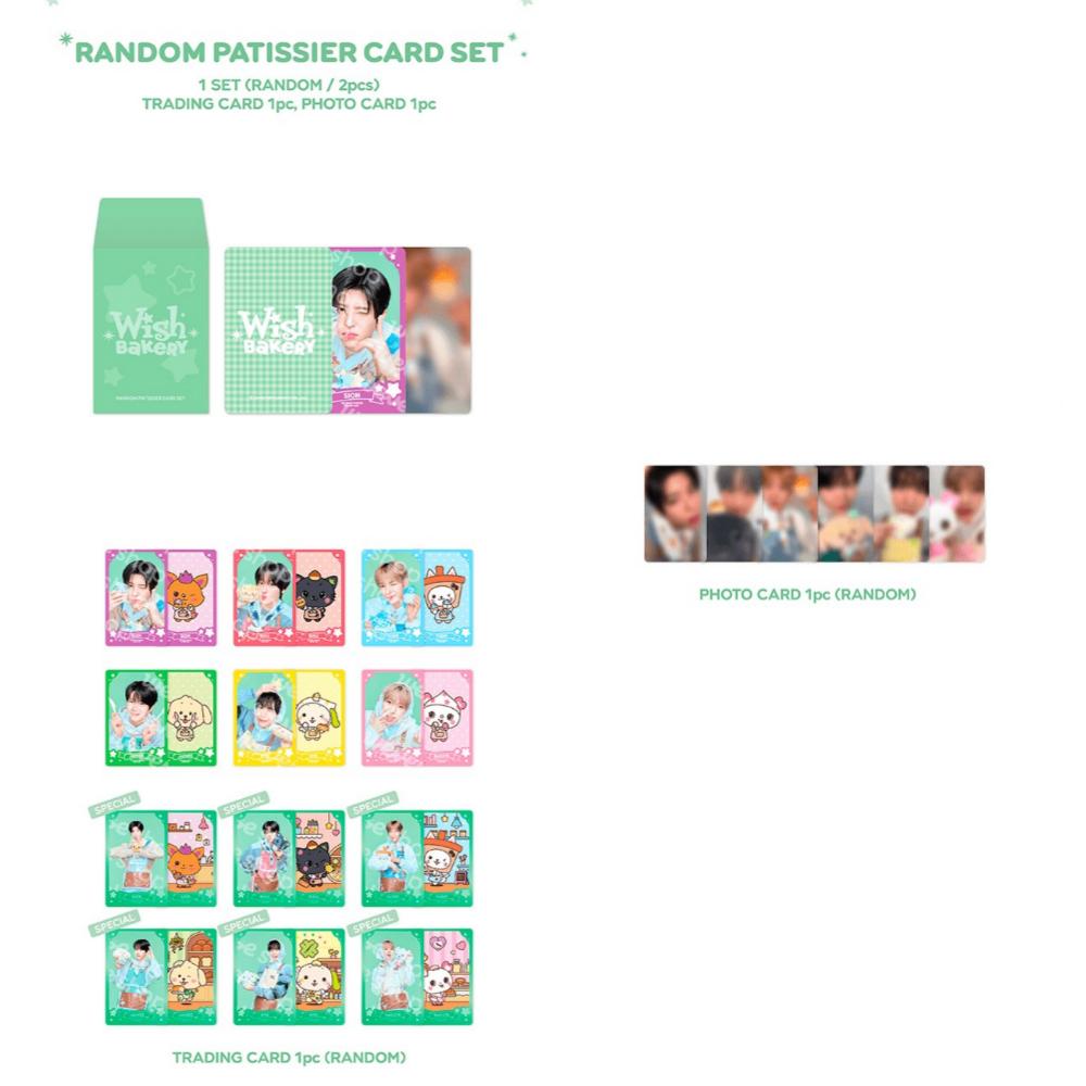 NCT WISH RANDOM PATISSIER CARD SET