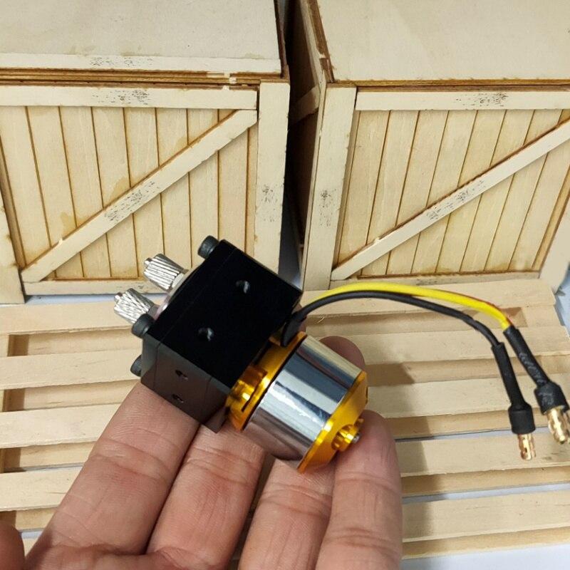 Hydraulic Oil Pump With Brushless Motor for Huina 580 550 592 RC Excavator Diy Dump Truck Model