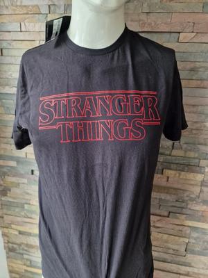 Stranger Things - Schwarzes T-Shirt - Größe Medium - NEU mit ETIKETT.
