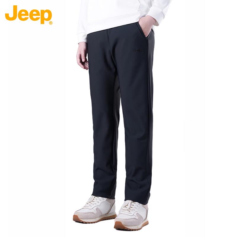 JEEP Men's Spring Autumn Straight-Leg Casual Sweatpants