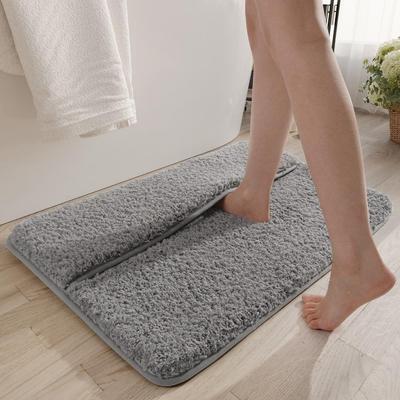 Verdikking Badkamer Kasjmier Mat Bad Antislip Tapijten In Waskom Badkuip Vloerkleed Doucheruimte Deurmat Memory Foam 3D Pad