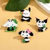 Sanrio Character Perimeter Cute Cartoon Cinnamoroll Kuromi Pochacco My Melody Zinc Alloy Brooch Enamel Badge Decorative Pin for Bag