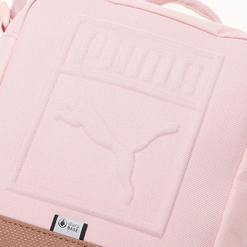 Puma Simple Casual Letter Logo Fabric Shoulder Crossbody Bag Unisex Bags Pink 075582-12