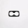 For KIA Sportage 2022-2024 Carbon Fiber Rear Water Cup Holder Frame Cover Trim