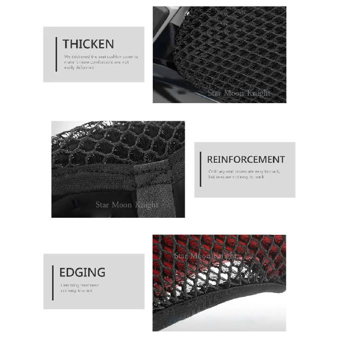 Seat Cover for Suzuki V-Strom VStrom DL650 DL1000 DL250 DL 650 1000 Nylon Fabric Saddle Seat Cover Motorcycle Protecting Cushion