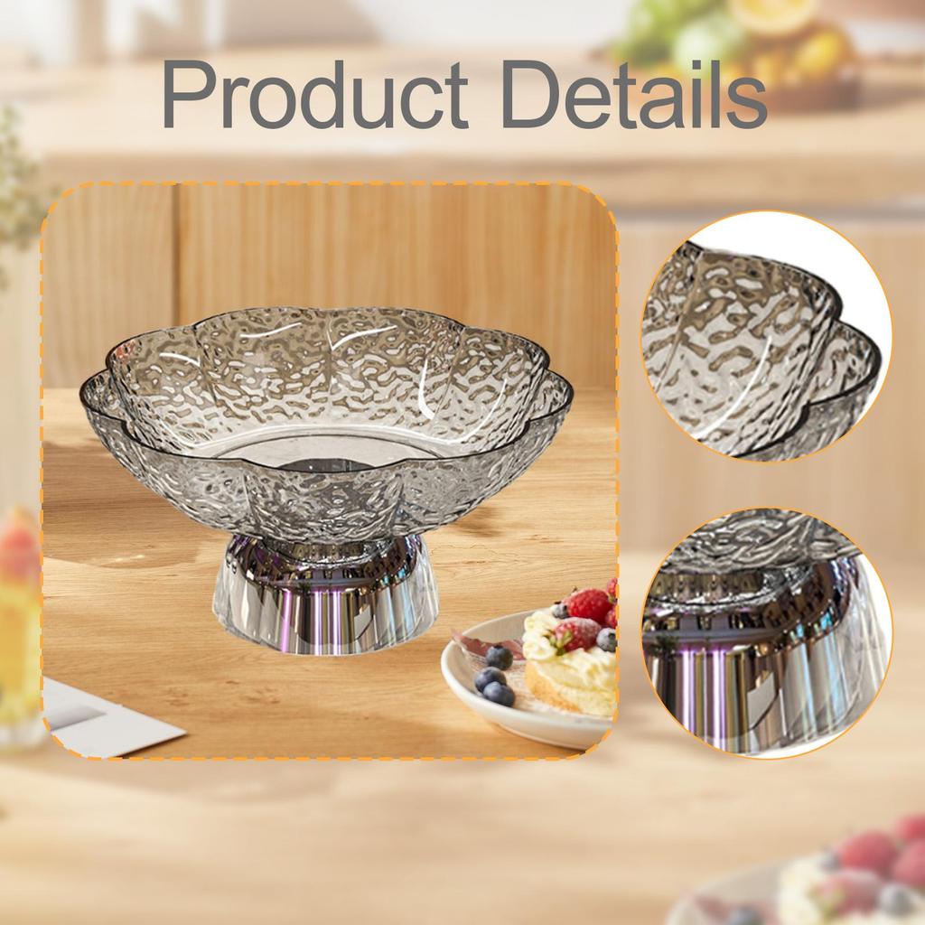 Ovoce Mísa Podnos na nožičce Moderní Domov Kuchyně Večírky Jídelní stůl Dekorativní Multifunkční pro Kuchyňskou linku Svačina Dezert