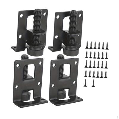 4 Furniture Leveling Feet with Screw, Heavy Duty, Multi-Purpose, Adjustable, for Sofa, Bed, Bench,