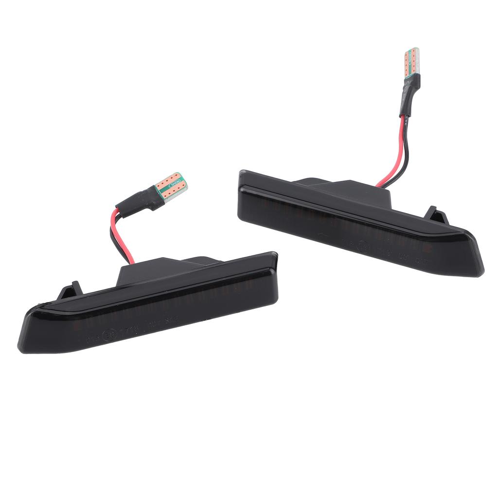 2 Stück LED Seitenmarkierungsleuchte Blinker Passend für 3er E36 X5 E53 Stahlblitz