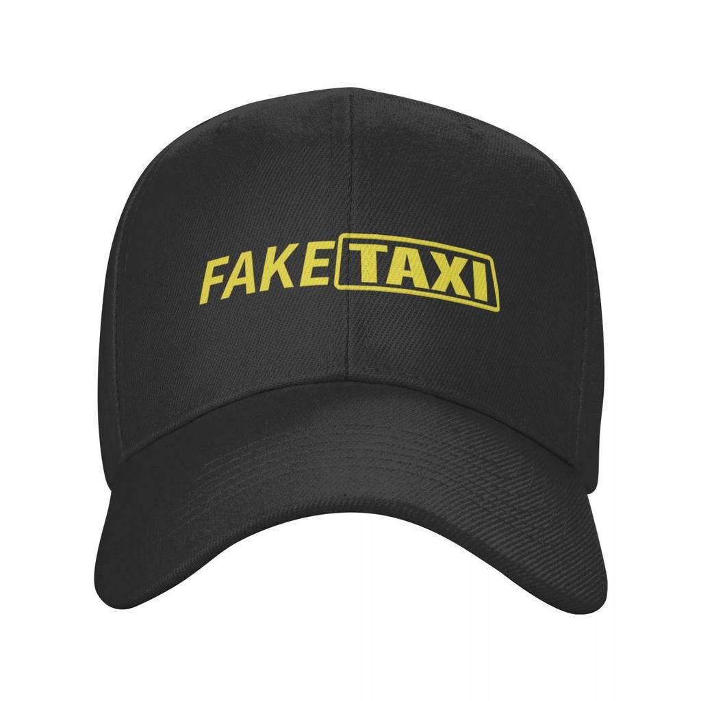 Klassisk Fake Taxi Baseball Keps för unisex kvinnor Personlig justerbar Vuxen Dad Hat Sommar Vår Snapback Kepsar Trucker Hattar