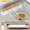 Cling Film Cutter - Versatile Kitchen Sealing Machine, Suitable for Plastic, Aluminum Foil, Baking Paper, And Wax Paper - Reusable Packaging Machine