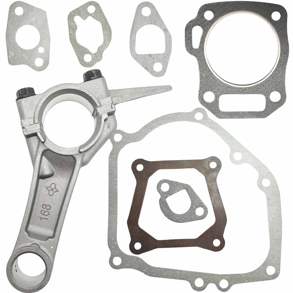 For Honda GX160 68mm Connecting Rod Full Gasket Kit 6.5HP GX 160 Engine Motor Lawn Mower Spare Parts