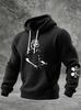 Spring 2026 3D Print Double Hooded Sweatshirt - Trendy Unisex Streetwear Fashion