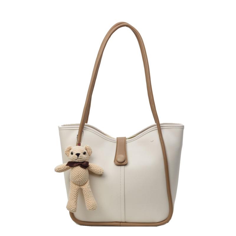 Premium Texture Versatile Commuter Bag Women's 2025 Spring New Large-capacity Simple Casual Shoulder Tote Bag Women