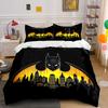 Batman Logo, City Skyline. Bedding Sets Duvet Cover Sets Duvet Covers Pillowcases(1 * Duvet Cover 2 * Pillowcases, Without Duvet Insert)