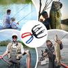 Metal 3 Claw Fish Gripper Non-Slip Lightweight Fishing Pliers Multi-Functional Fish Lip Grip For Bass Walleye Catfish Carp River
