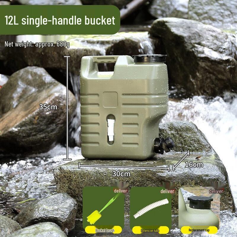 ZISIZ Car Camping Water Storage Bucket