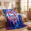 Ipswich Town Football Print Flannel Blanket Soft Warm Sofa Bed Throw Blanket For Home Office Bedroom