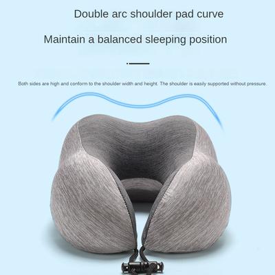 Hump U-shaped Pillow Slow Rebound Memory Foam Travel Neck Pillow Car Airplane Pillow Comfortable and Soft Office Nap Pillow