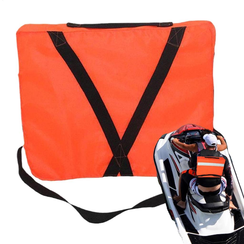 Dispositif de Flottabilité Lançable Coussin Flottant Haute Flottabilité Coussin Lançable pour Bateau Marin Piscine Plage Kayak Canoë