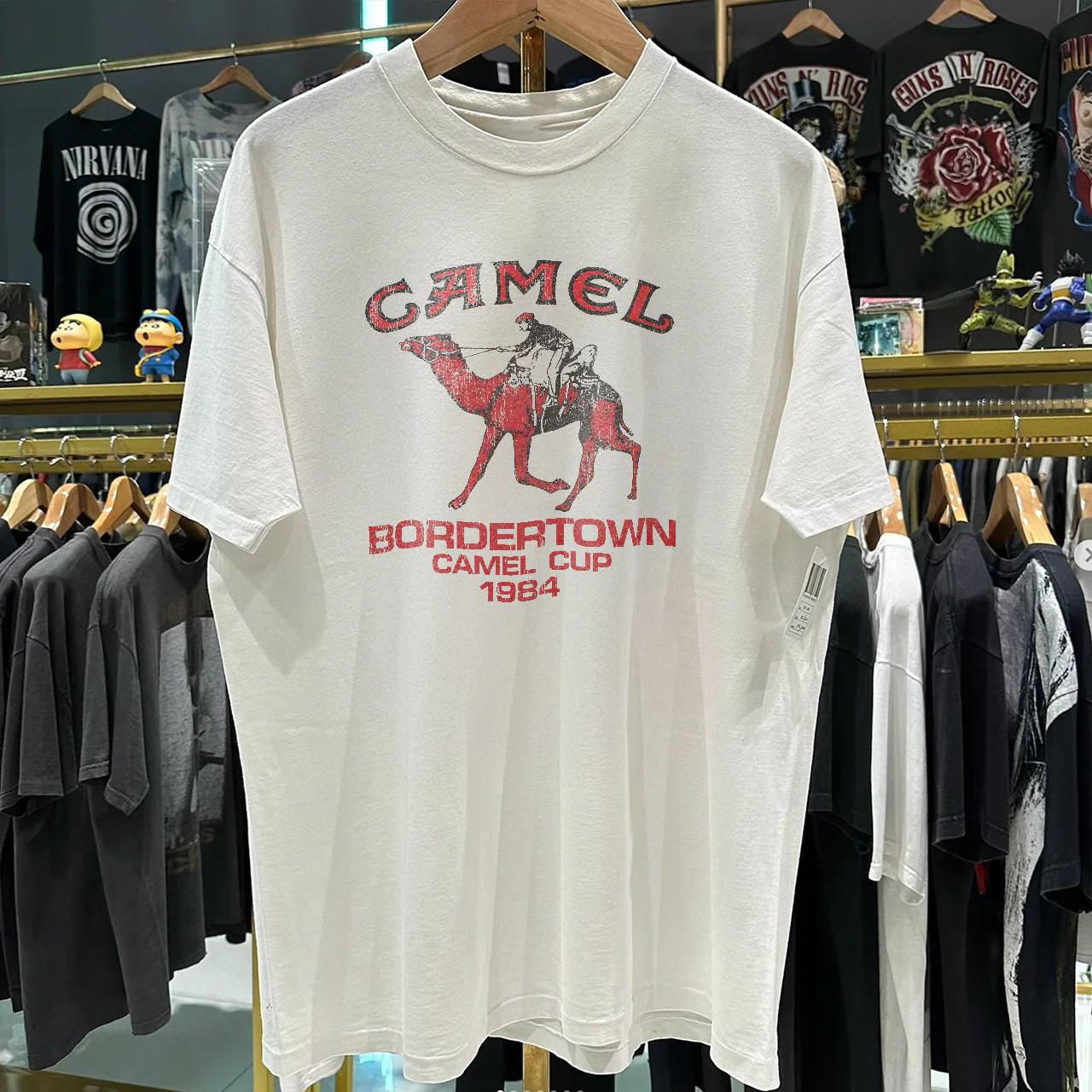 New Camel Band 1984 Tee SHORT SLEEVE Gifl For Fan T-Shirt COTTON L