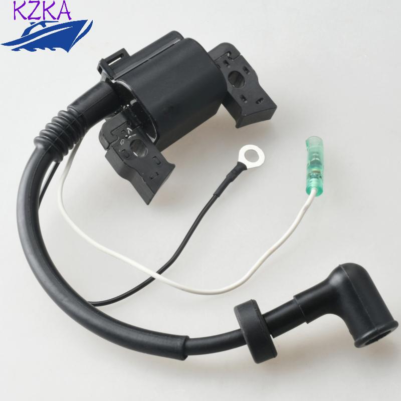 Ignition Coil Assy with CDI 6BV-85571-01-00 for Yamaha F4 4-Stroke Outboard Motor 6BV-85571 Boat Engine Accessories