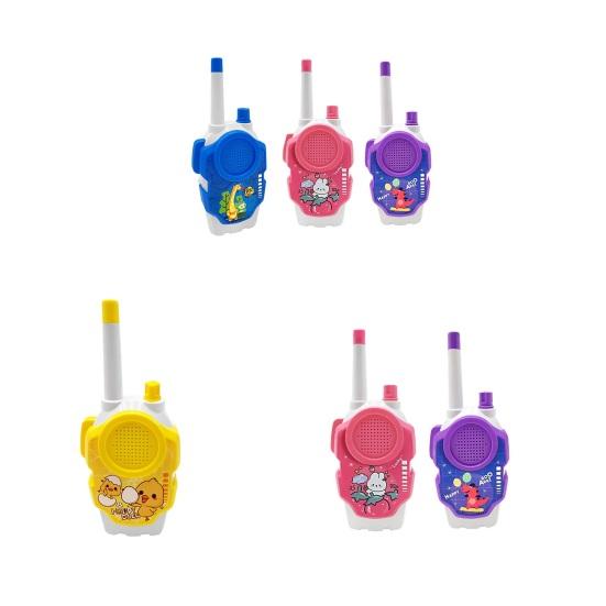 Walkie-Talkie Water Squirter for Kids Cartoon Summer Spray Toy Interactive Splash Game