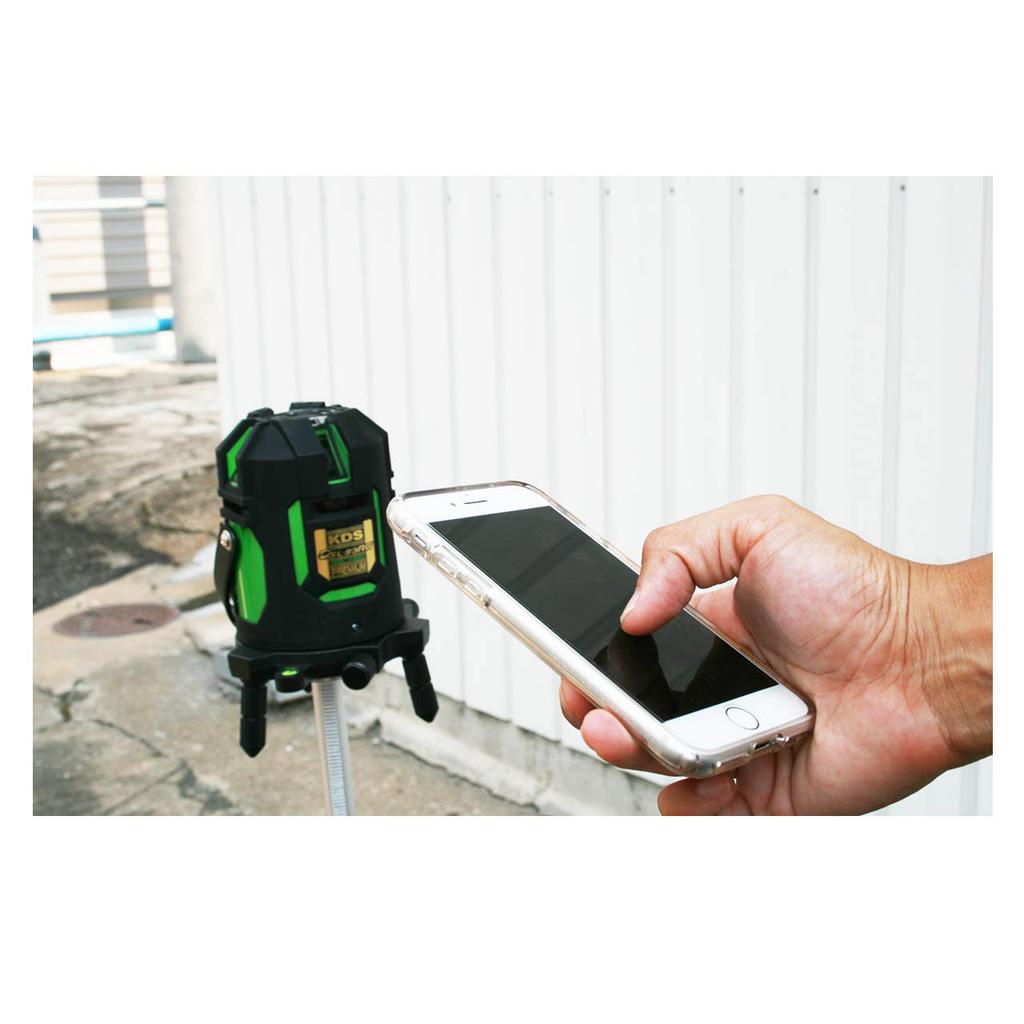 Muratec KDS Electronic Leveling High Brightness Laser Leveler Real Green Laser with Receiver and Tripod RSA DSL-93RG DSL-93RG