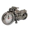 Vintage Motorradmodell Wecker Batteriebetrieben Schreibtischregaluhr Kinderzimmer Heimdekoration Geschenk