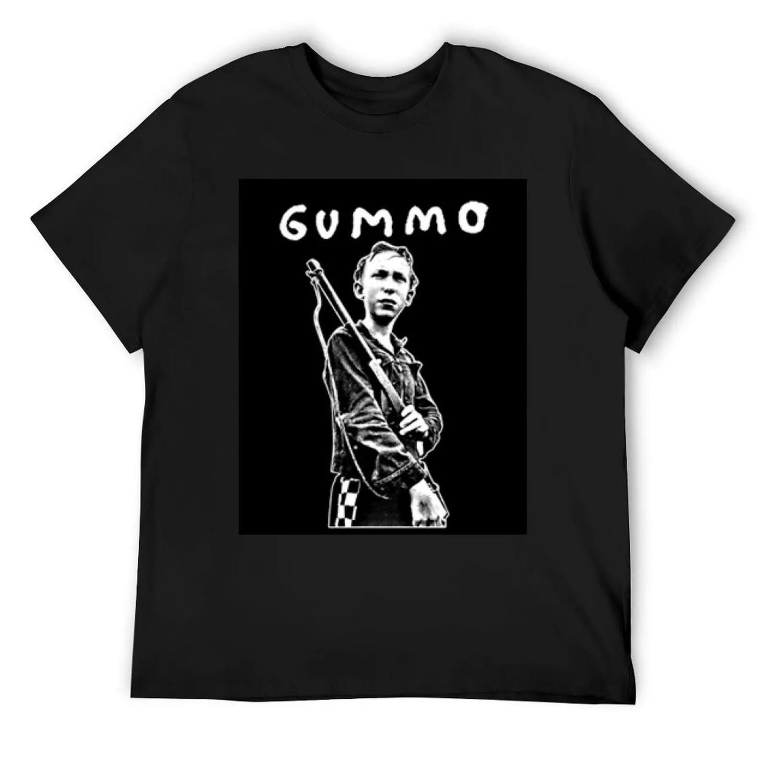 

GUMMO boy tee T-Shirt vintage t shirts summer top blacks Men s clothing XXXXXL чорний