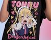 T-shirt Tohru Kobayashi-san Chi no Maid Dragon Fille waifu anime T-shirt Toutes Tailles