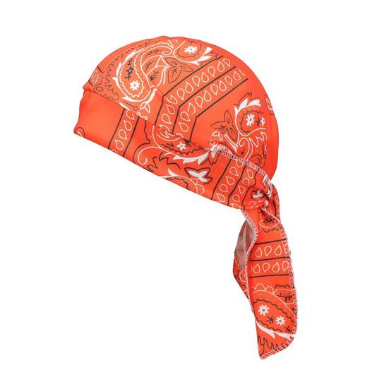Kühlendes Paisley Passform Verstellbares Muster Elastischer Turban Hut Bänder Kopftuch Hut Atmungsaktiv