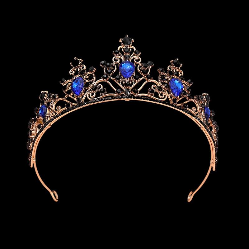 Bridal Tiara Crown Wedding Dress Hair Accessories Stage Host Welcome Baroque Queen Birthday Jewelry Women