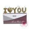 Happy Birthday Candle Pearl Gold Silver Purple Pink Letter Candle Lamp Creative Cake Baking Festival Decorative Products
