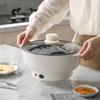 Vielseitiges Elektro-Kochgeschirr mit großer Kapazität: Bratpfanne, Wok, Schnell erhitzbarer Hot Pot und Dampfgarer.