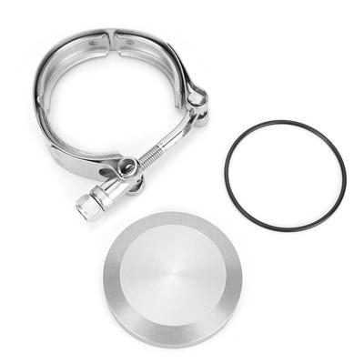 Universal 2in BOV Block Off Plate Cap Flange Adapter Plug Blanking Plate Clamp Less Than Br More Than