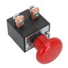 Emergency Push Button Switch DC80V Reliable Emergency Stop Switch Replacement for Albright Electric Stacker Forklift