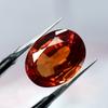 Natural ORANGE Ceylon SAPPHIRE 7.95 Ct Oval Cut Loose Gemstone CERTIFIED